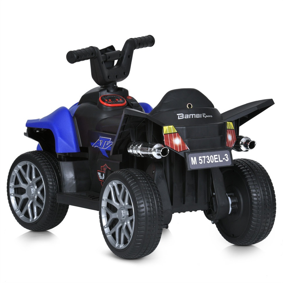 Детский электромобиль Квадроцикл Bambi Racer M 5730ELR-4 с двумя моторами