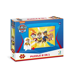 Детский пазл "Отчаянная четверка" Paw Patrol DoDo Toys 200164 60 элементов, с фигуркой