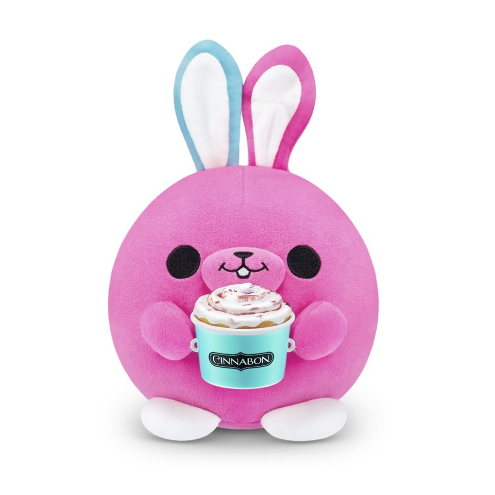 Мягкая игрушка-сюрприз Зайчик розовый Snackle-D 77510D серия Mini Brands