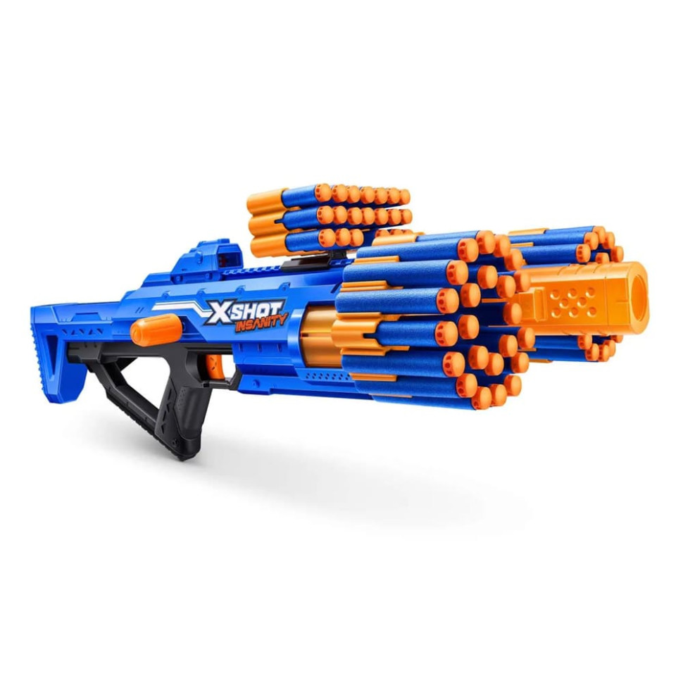 Быстрострельный бластер X-SHOT Insanity-Berzerko 8 Shot Zuru 36610R 48 патронов