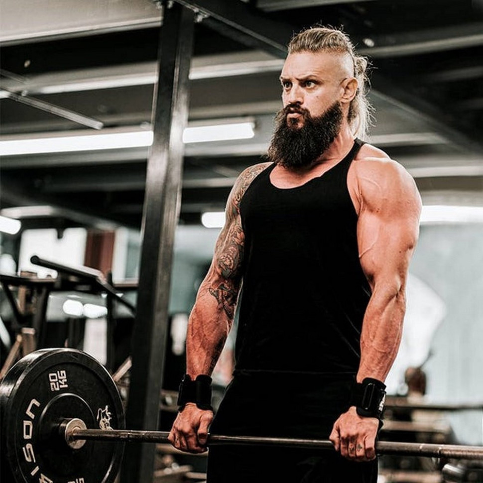 Крюки для тяги на запястье W5 Gym Hook Strap RDX Inc Limited WAN-W5R+ Red 