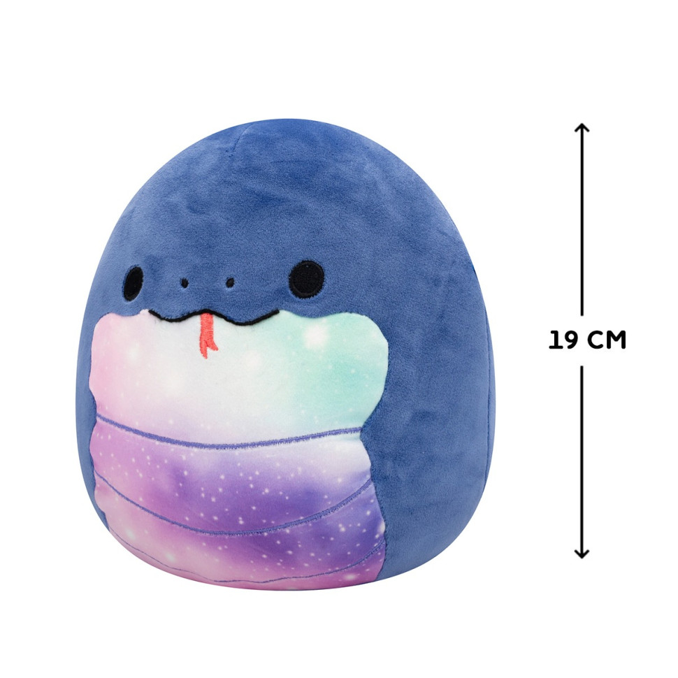 Детская мягкая игрушка ЗМЕЯ ГЕРМАН Squishmallows SQCR06582, 19 см