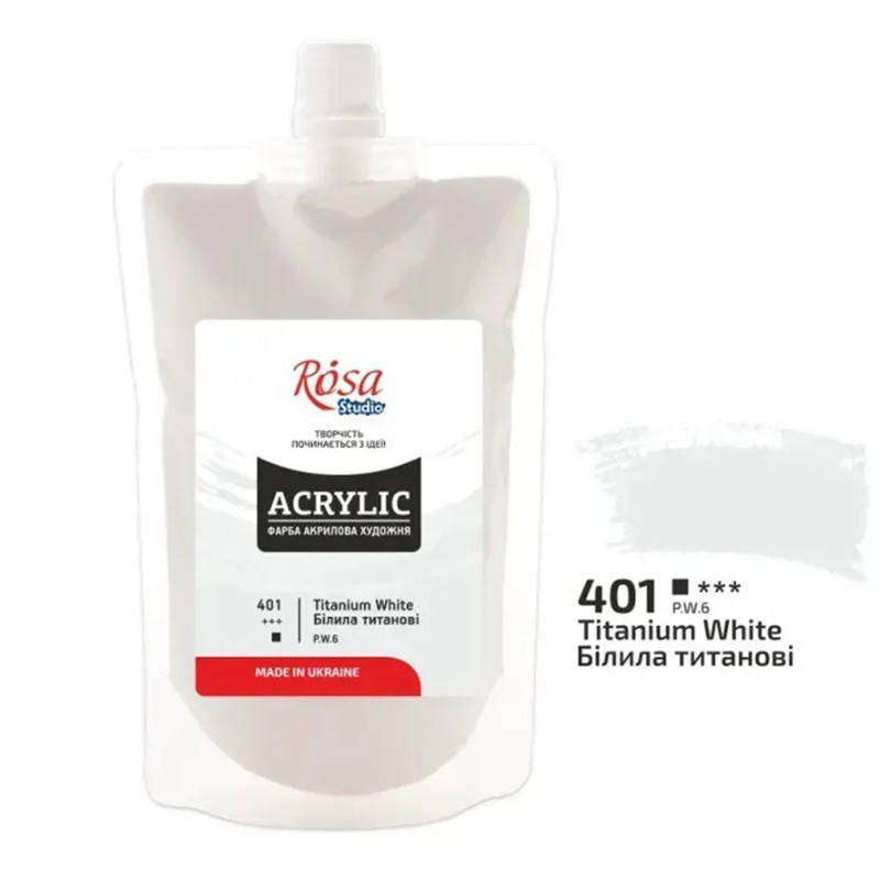 Краска акриловая художественная эластичная 