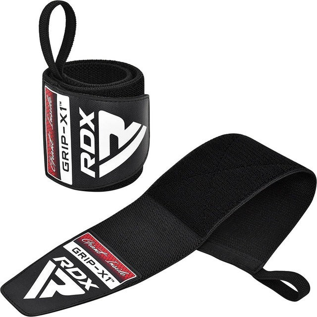 Бинти для зап'ясть W3 Gym Wrist Wraps Full RDX Inc Limited WAH-W3FB, Black
