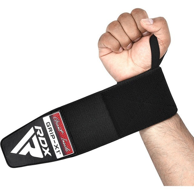 Бинти для зап'ясть W3 Gym Wrist Wraps Full RDX Inc Limited WAH-W3FB, Black
