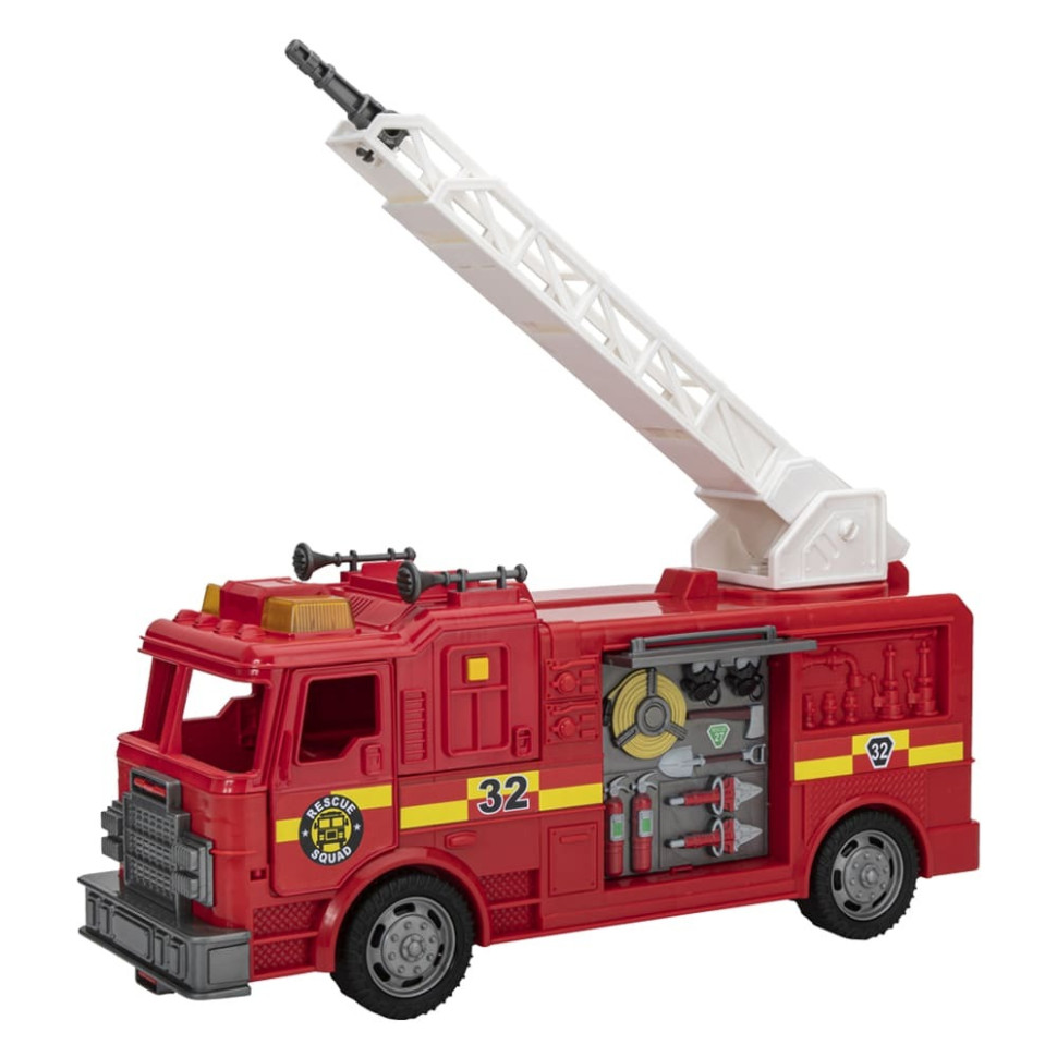 Игровой набор Пожарная машина Motor Shop 548097 открываются двери, звук и свет