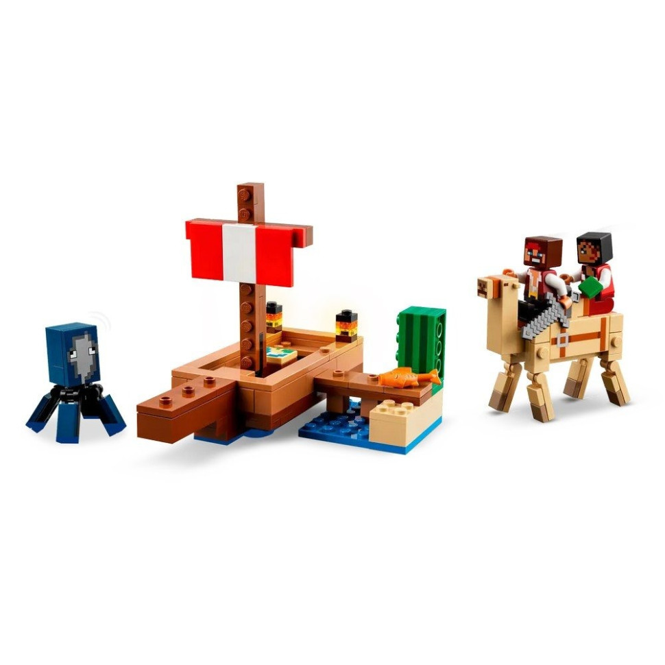 Конструктор «Путешествие на пиратском корабле» LEGO 21259, 166 деталей