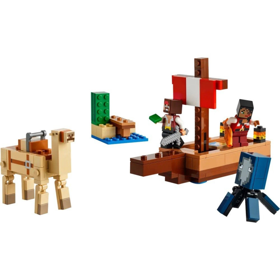 Конструктор «Путешествие на пиратском корабле» LEGO 21259, 166 деталей