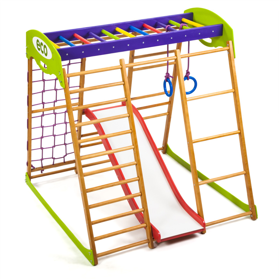 Детский спортивный комплекс SportBaby Карамелька Plus 1 для квартиры