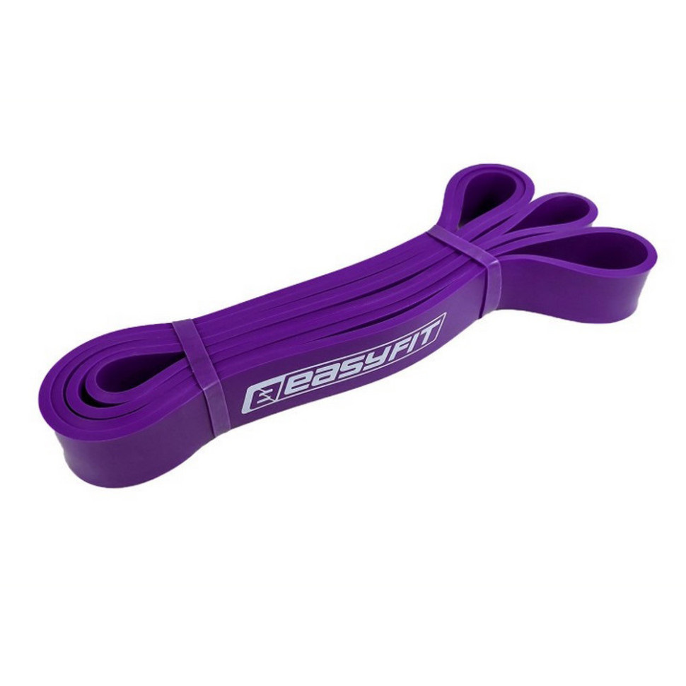 Резиновая петля EasyFit EF-2654-4, 15-45 кг, Фиолетовая