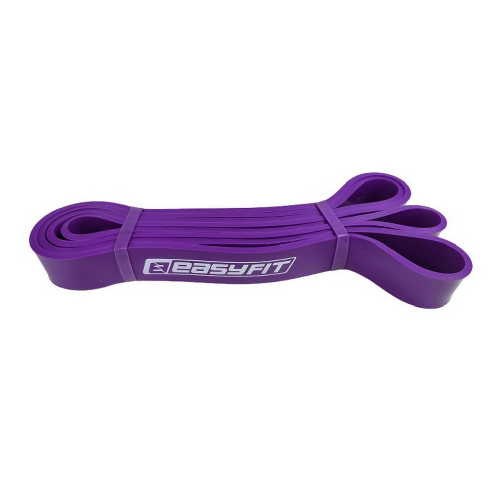 Резиновая петля EasyFit EF-2654-4, 15-45 кг, Фиолетовая