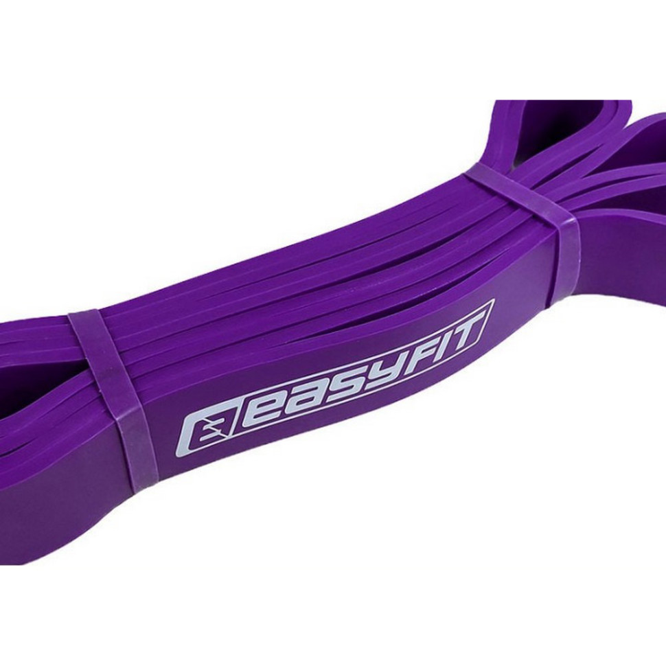 Резиновая петля EasyFit EF-2654-4, 15-45 кг, Фиолетовая