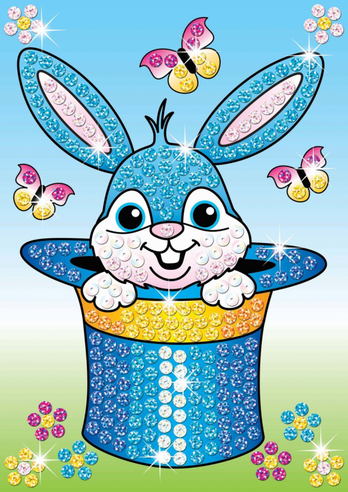 Набір для творчості Sequin Art LASER Rabbits SA1320