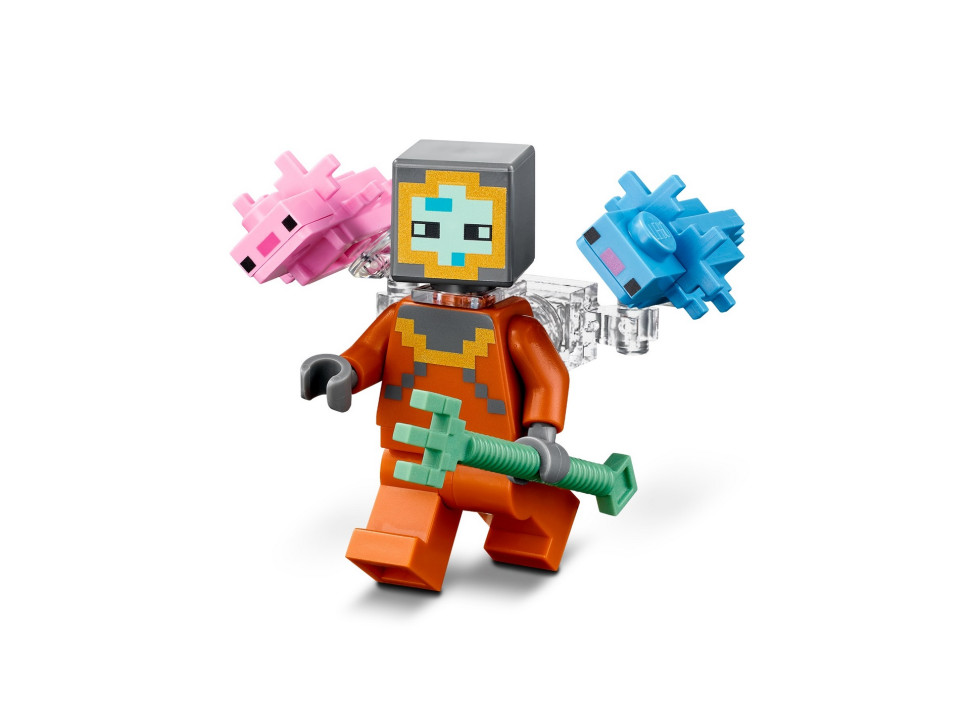 Конструктор LEGO Minecraft Битва со стражем 21180-