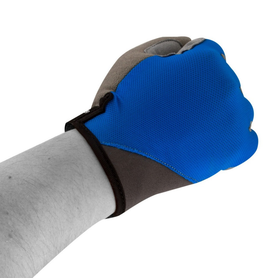 Велоперчатки PowerPlay 6566_L_Blue/Grey, Синие, L