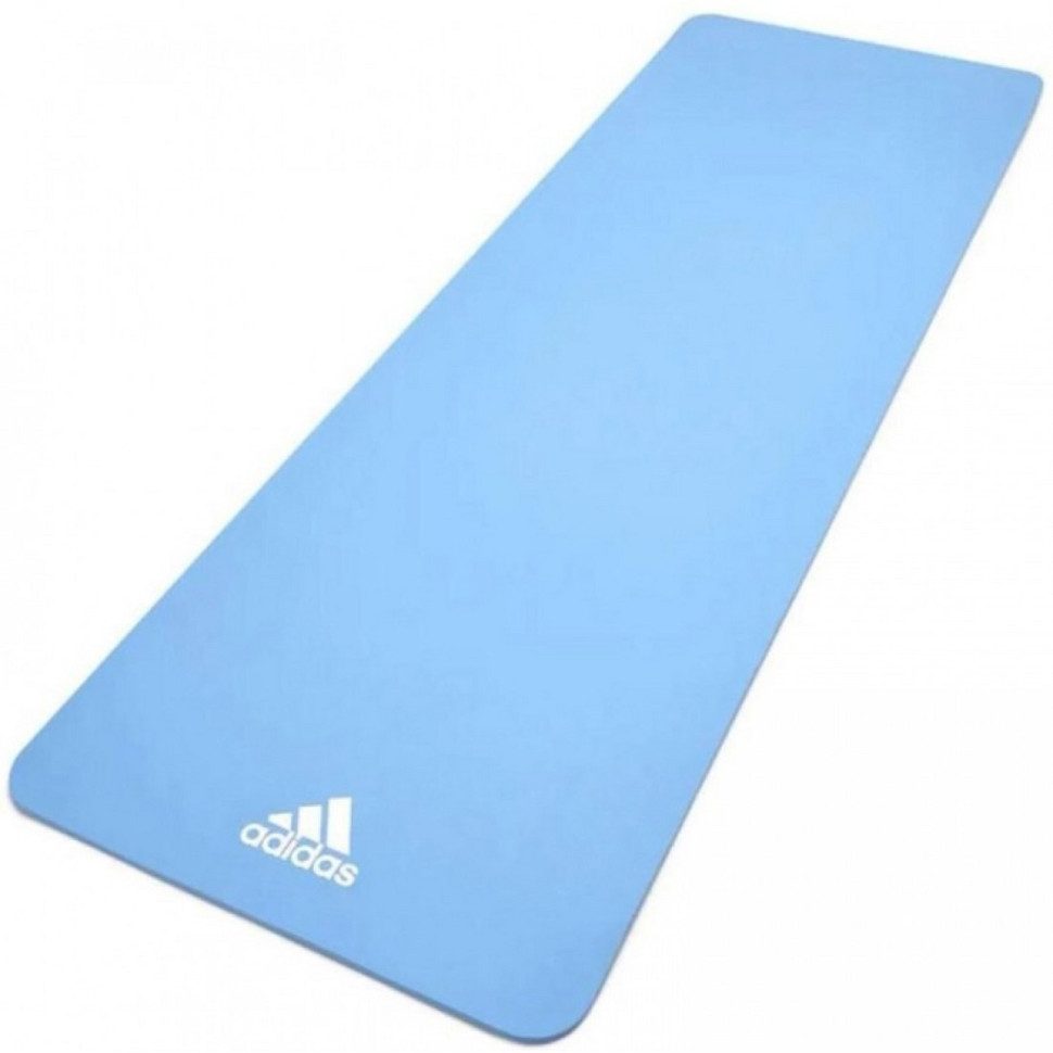 Коврик для йоги Yoga Mat Adidas ADYG-10100GB, голубой 176 х 61 х 0,8 см