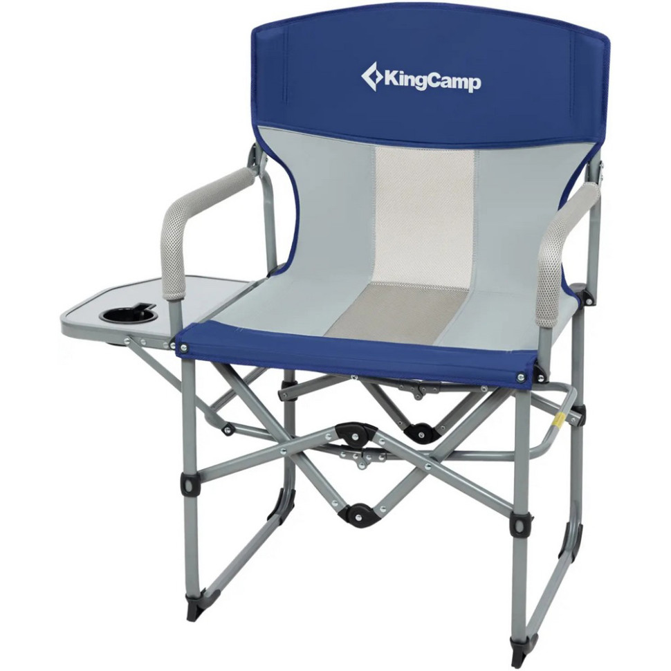 Стул раскладной ASH KingCamp KC3824_NAVY/MEDIUMGREY, до 136 кг