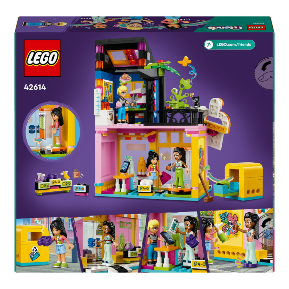 Конструктор LEGO Friends Магазин винтажной одежды 42614, 409 деталей