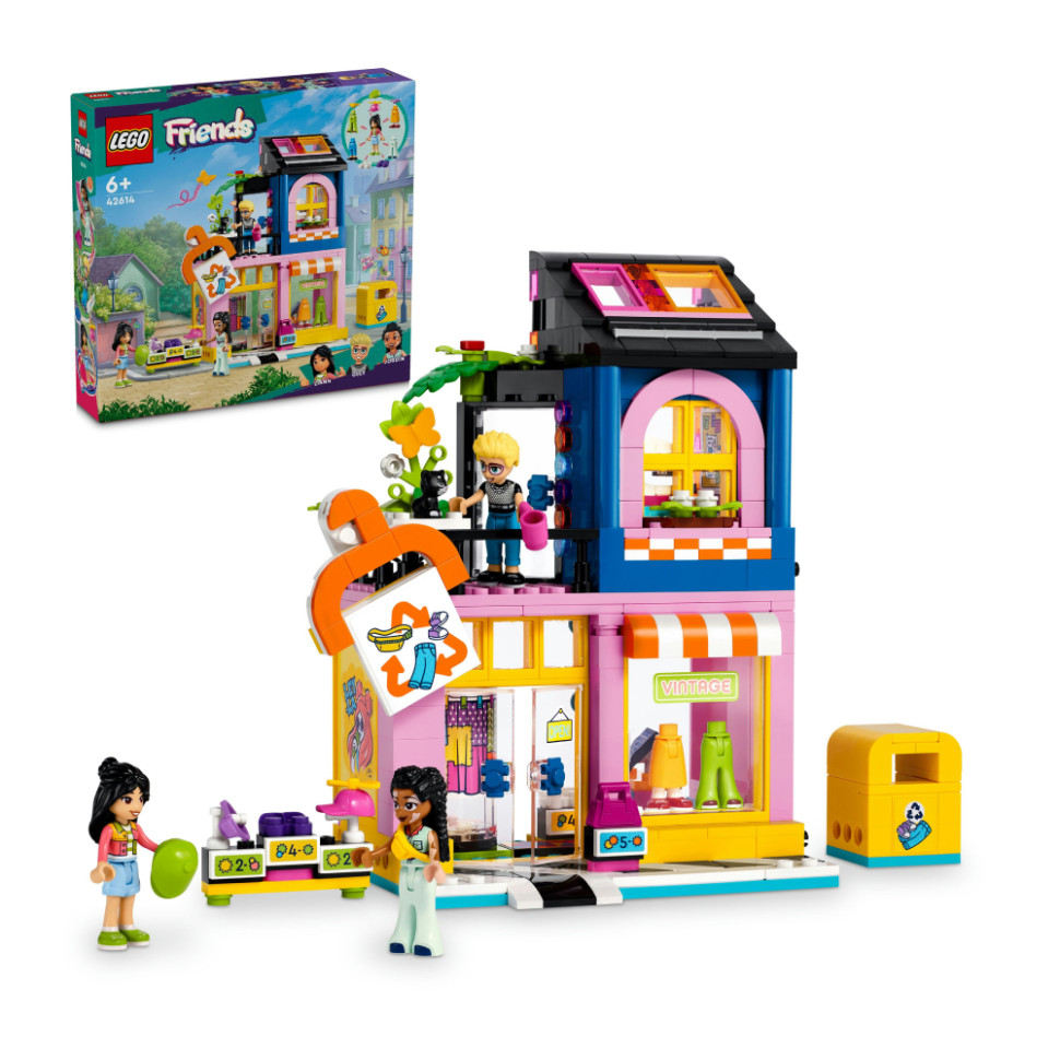 Конструктор LEGO Friends Магазин винтажной одежды 42614, 409 деталей
