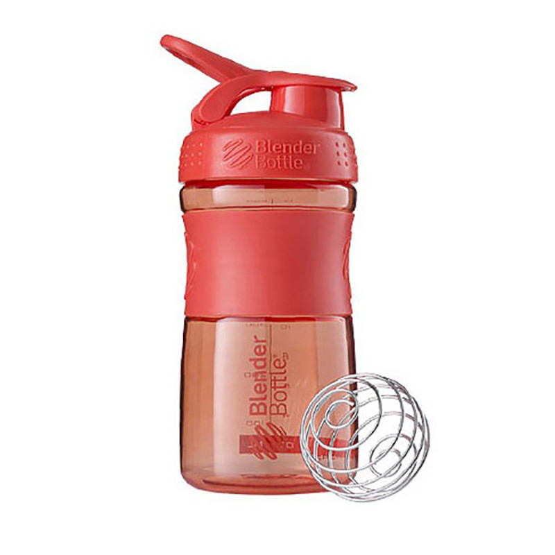 Шейкер спортивний (пляшка) SportMixer Flip BlenderBottle SM 20oz Coral, 590 ml