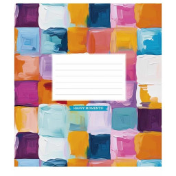 Тетрадь ученическая "Color notes" Школярик 024-3368L-4 в линию, 24 листов