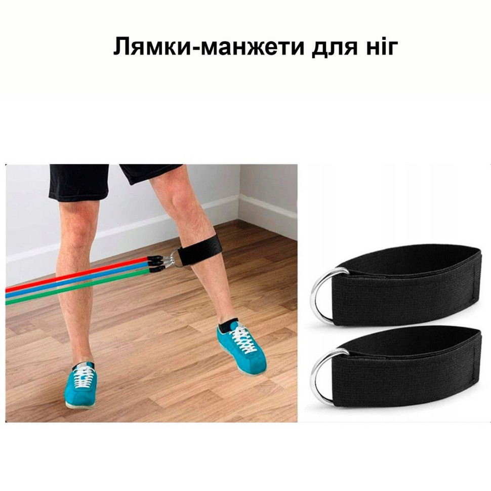 Набор эспандеров трубчатых силовых 