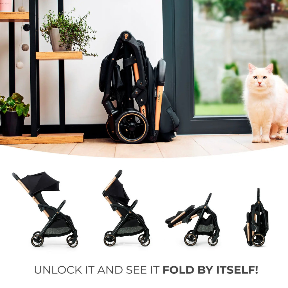 Прогулочная коляска Apino Dove Kinderkraft KSAPIN00GRY0000 Grey