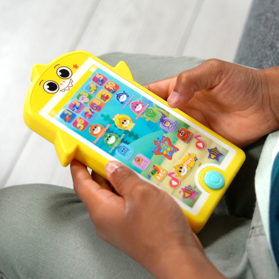 Интерактивная музыкальная игрушка Мини-планшет BABY SHARK 61445 серии 
