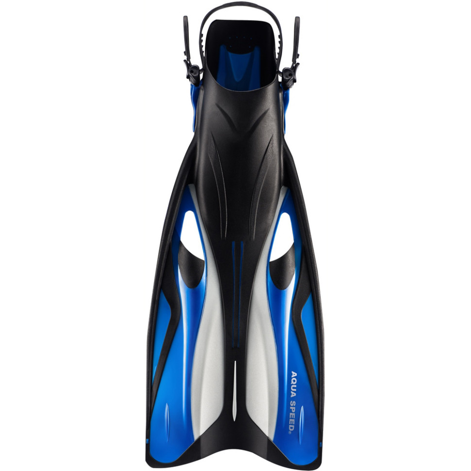 Ласти SWIFT Aqua Speed ​​707-11-38-41 синій, чорний, сірий, розмір 38-41