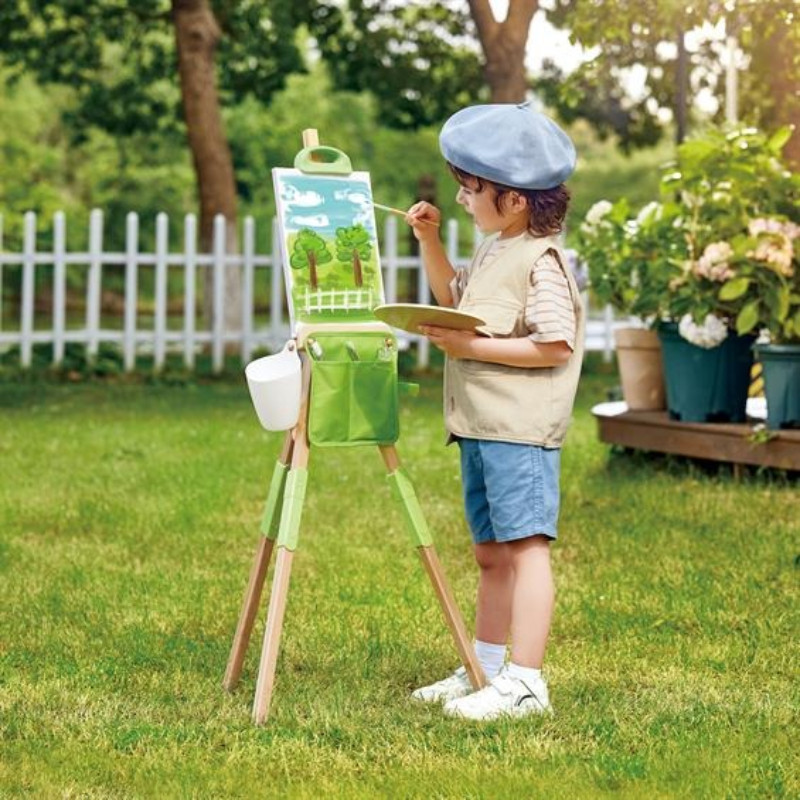 Портативний дитячий мольберт Hape E2009 бамбуковий