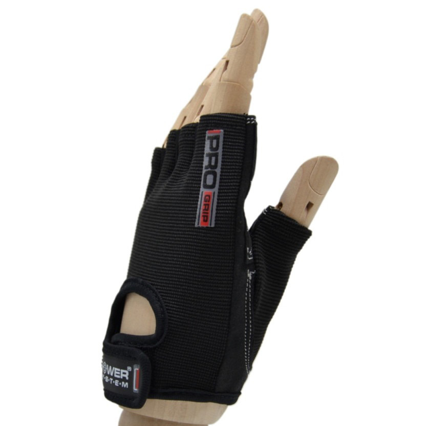 Перчатки для фитнеса Pro Grip Power System PS-2250_XS_Black, Black XS