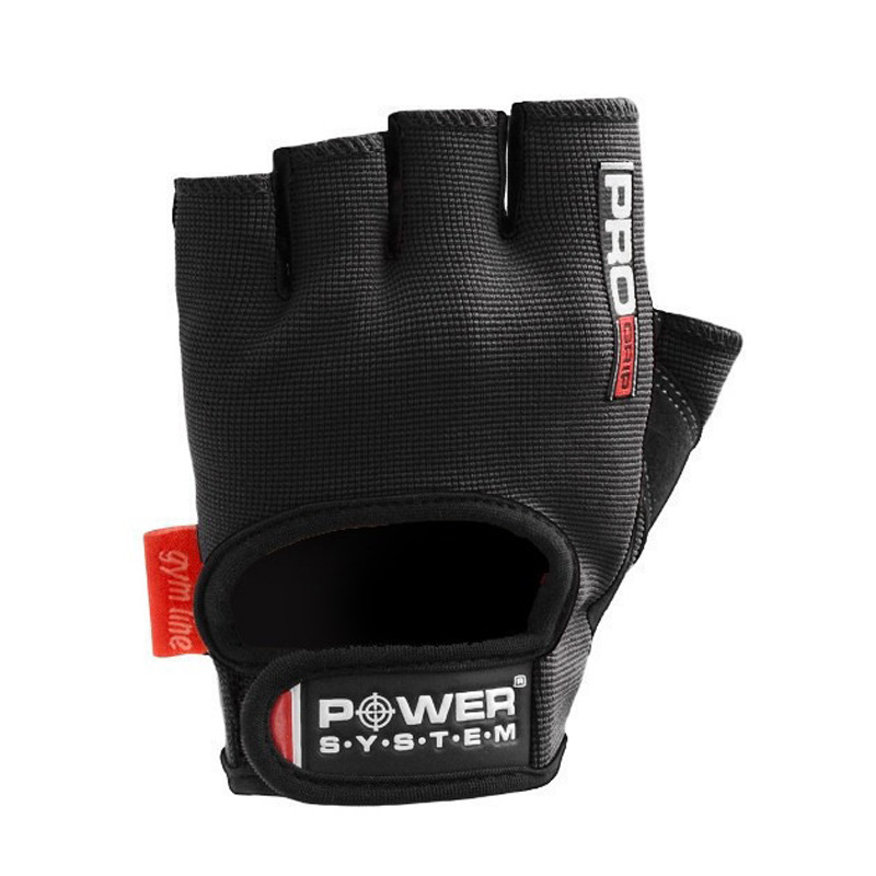 Перчатки для фитнеса Pro Grip Power System PS-2250_XS_Black, Black XS
