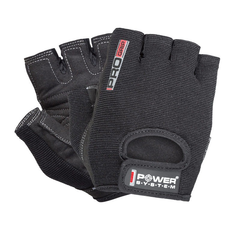 Перчатки для фитнеса Pro Grip Power System PS-2250_XS_Black, Black XS