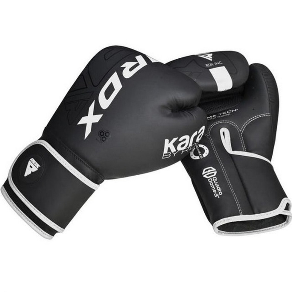 Боксерські рукавиці F6 Kara Matte RDX Inc Limited BGR-F6MW-14OZ, White 14 унцій
