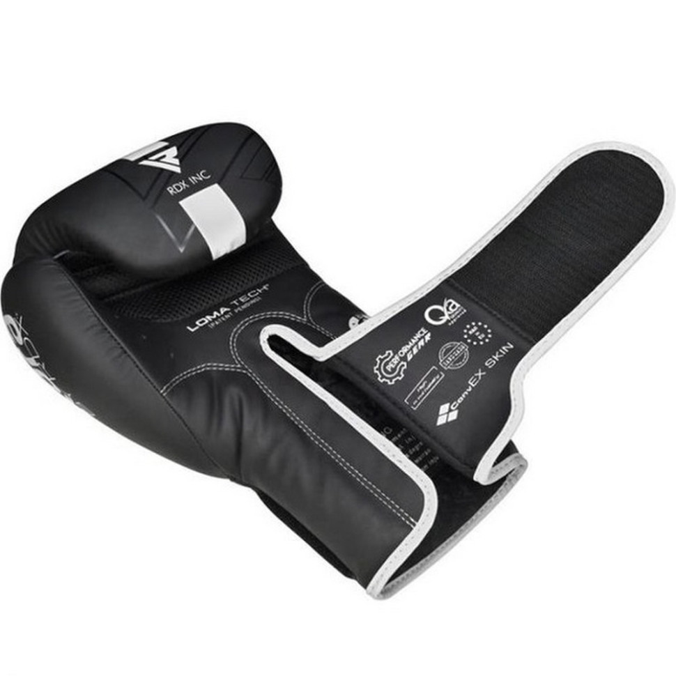 Боксерські рукавиці F6 Kara Matte RDX Inc Limited BGR-F6MW-14OZ, White 14 унцій