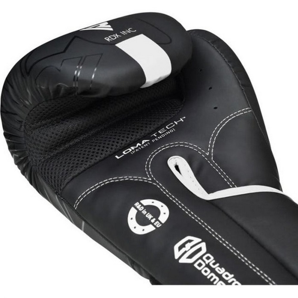 Боксерські рукавиці F6 Kara Matte RDX Inc Limited BGR-F6MW-14OZ, White 14 унцій
