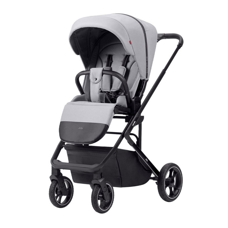 Коляска универсальная 2 в 1 Alfa Carrello CRL-6507 Feather Grey 202
