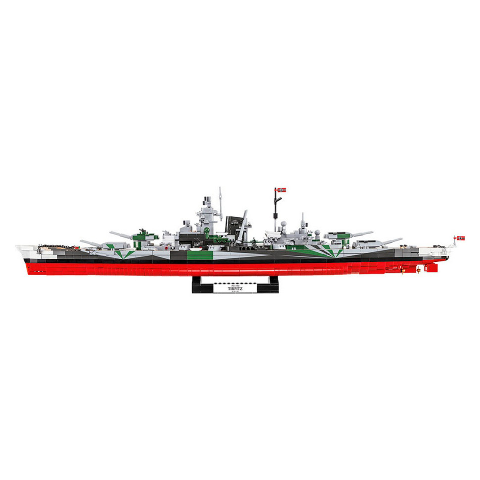 Конструктор бойовий корабель Лінкор Тірпіц COBI COBI-4839, 2880 деталей 1:300