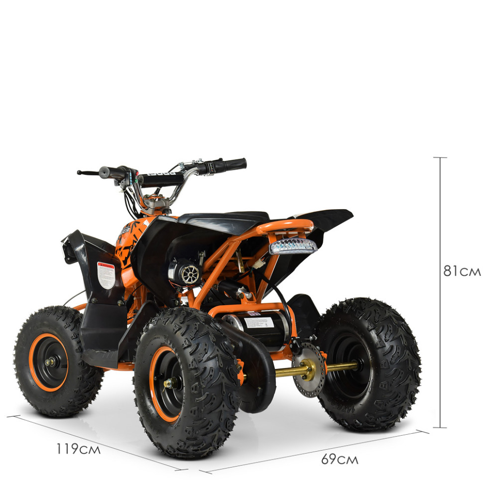 Детский электромобиль Квадроцикл Bambi HB-EATV1000Q-7ST(MP3) V2 до 65 кг 