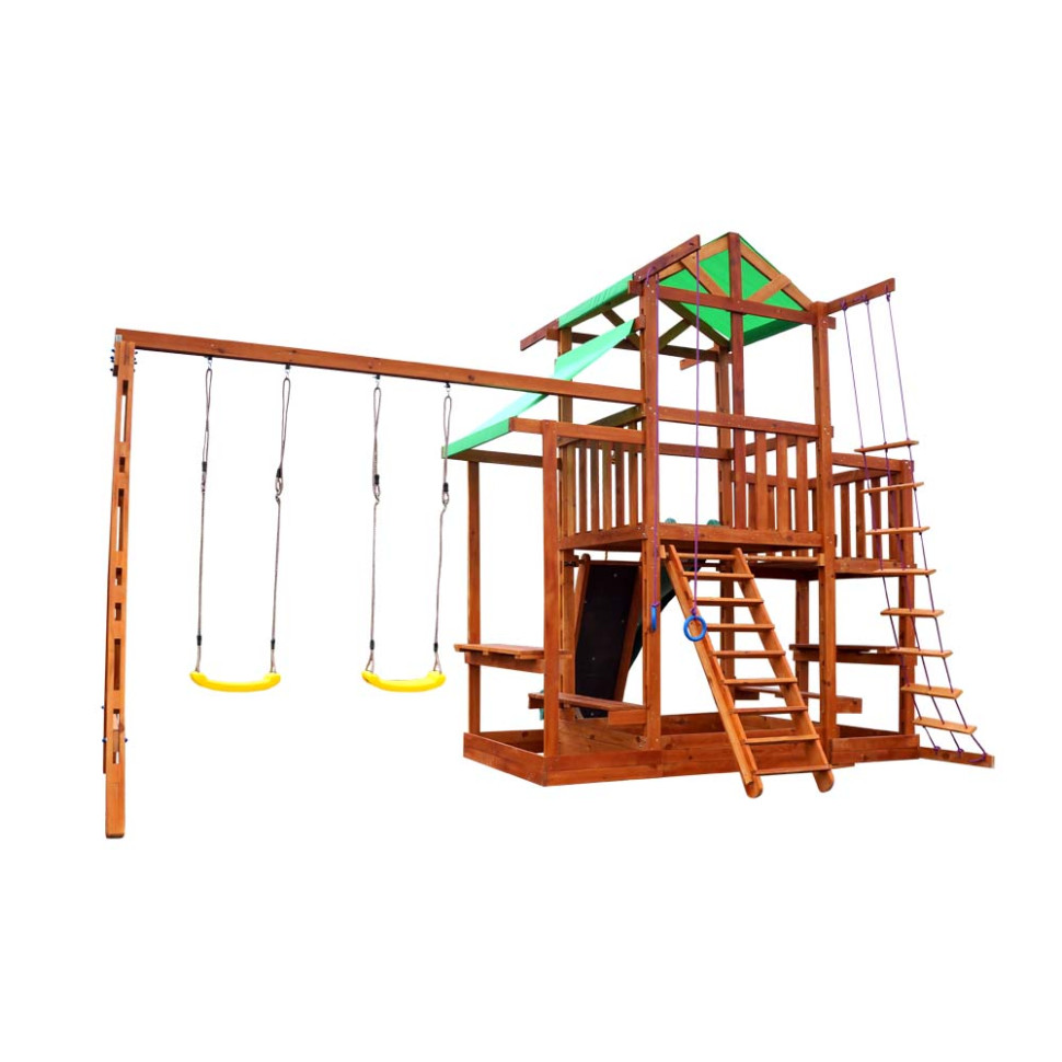 Дитячий ігровий комплекс для дачі SportBaby Babyland-9 гірка 3 метри