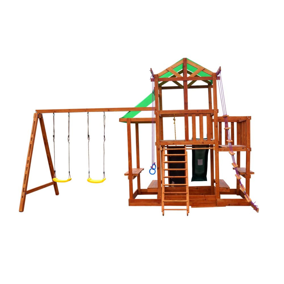Дитячий ігровий комплекс для дачі SportBaby Babyland-9 гірка 3 метри