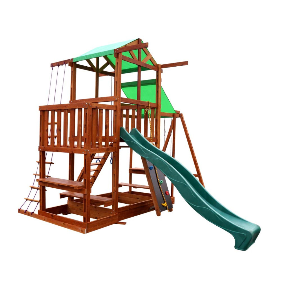 Дитячий ігровий комплекс для дачі SportBaby Babyland-9 гірка 3 метри