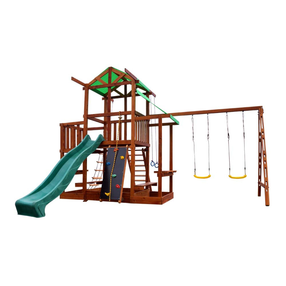 Дитячий ігровий комплекс для дачі SportBaby Babyland-9 гірка 3 метри
