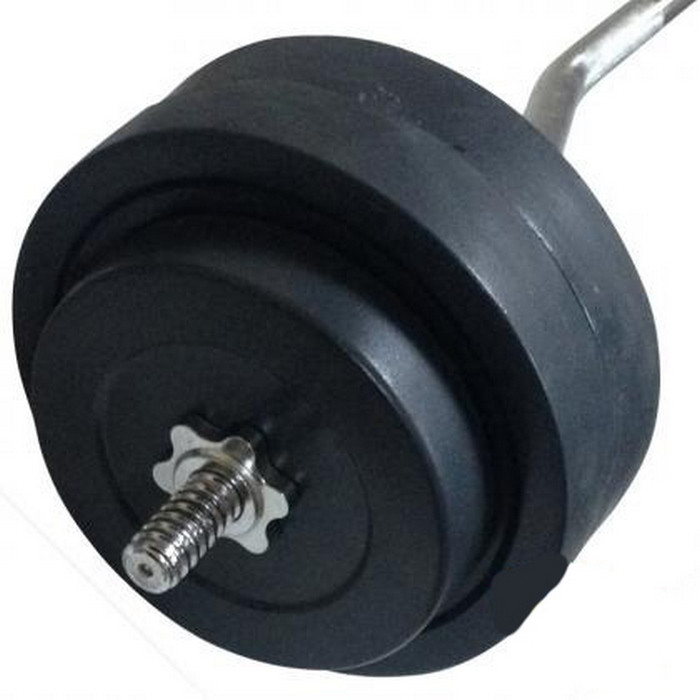 Штанга набірна W-подібний гриф Rock Newt NE-KW-120-030, 30 кг 
