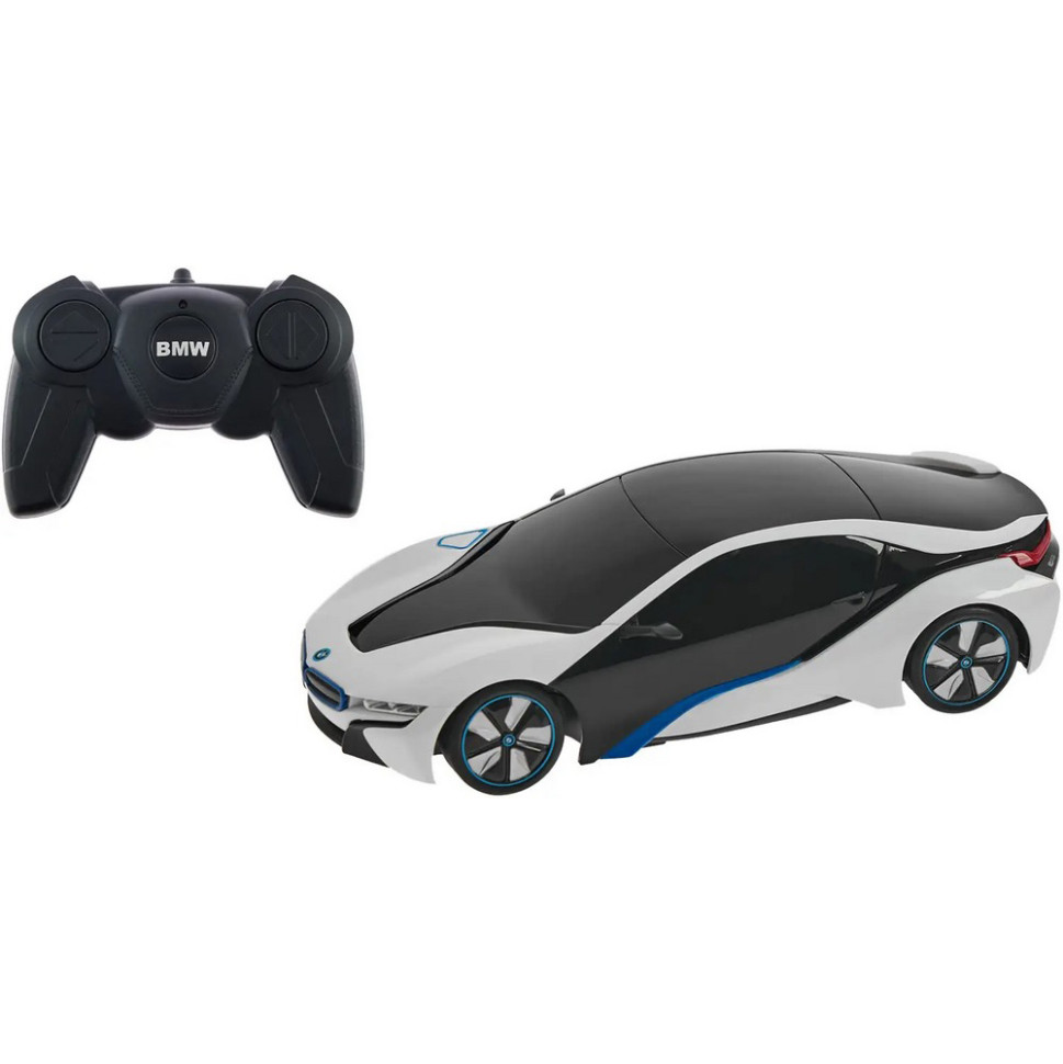 Машинка на радіокеруванні BMW i8 Rastar 48400 white 1:24 