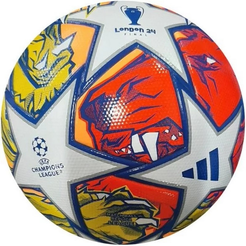 Футбольний м'яч UCL League Finale 24 London Adidas IN9334 розмір 5