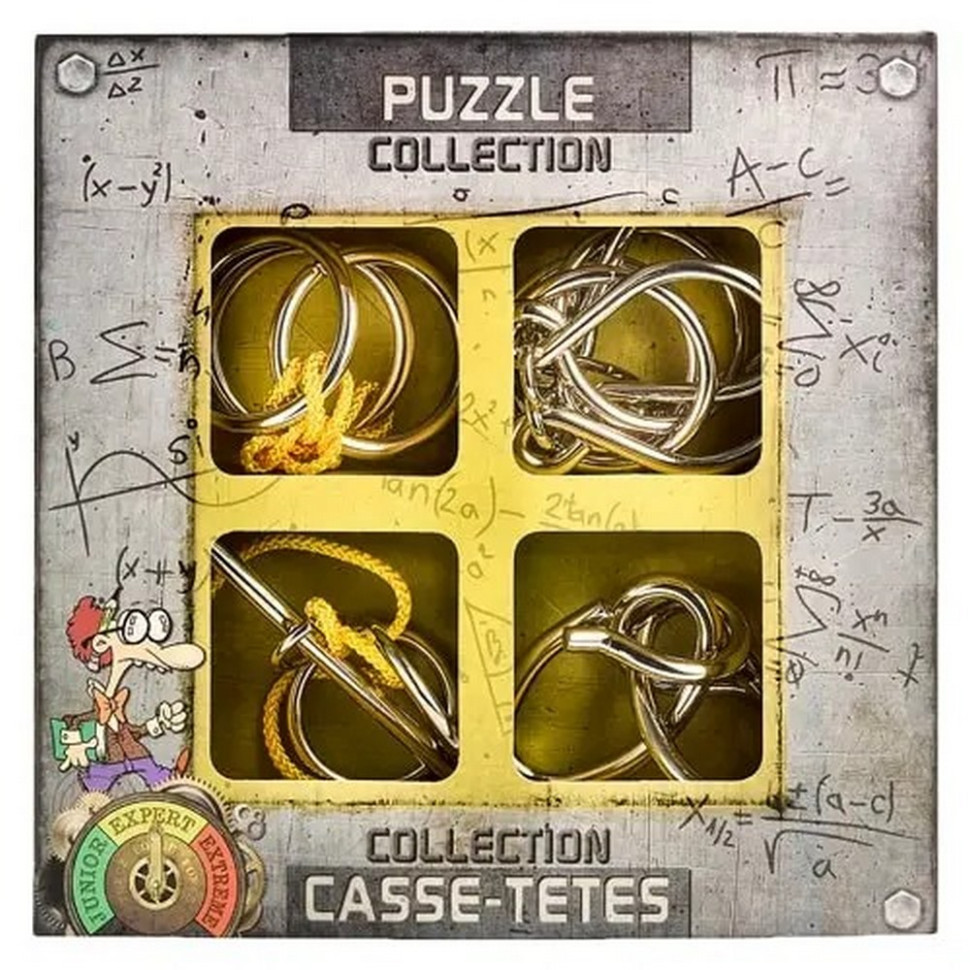 Набір головоломок для експерта Metal Puzzles Collection Eureka 3D Puzzle 473362