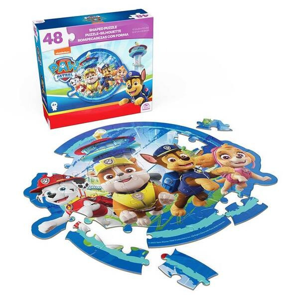 Игровой пазл фигурный 