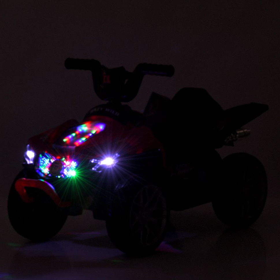 Детский электромобиль Квадроцикл Bambi Racer M 6181ELR-2 два двигателя