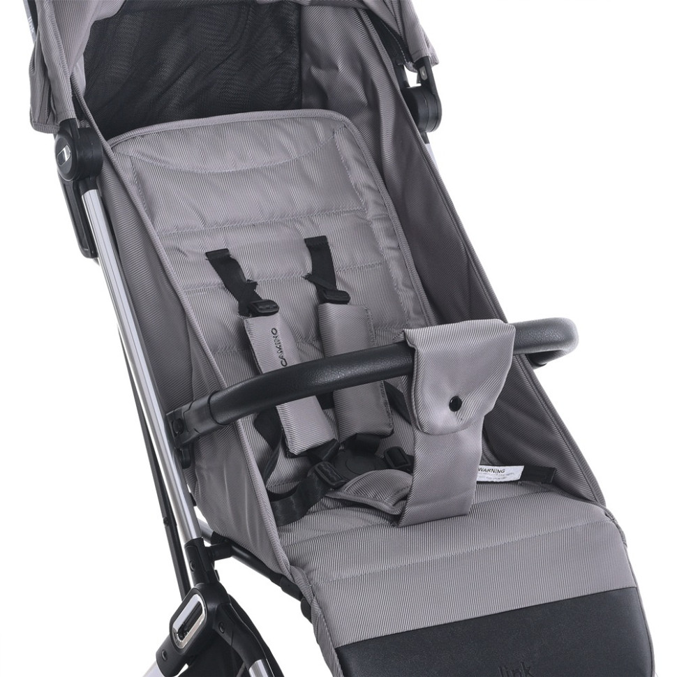 Коляска детская прогулочная LINK El Camino ME 1129 Silver Striped